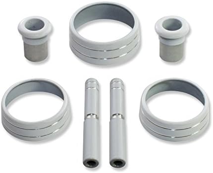 American Brother Designs ABD-3214PWD Ivory Pearl 7-Piece Interior Kit (Color Matched Color Ivory Pearl-Paint Code PWD, Challeger)