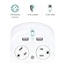 360 Electrical 36037 Revolve Plus Surge Protector with 4 Rotating Outlets + 2 USB Ports