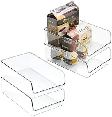 Interdesign Linus Kitchen Pantry Refrigerator Freezer Storage