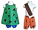 Luke and Lulu Halloween Toddlers Costume - Pebbles Outfit For Baby Girls - Caveman Bam Bam Costume for Baby Boys