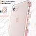 MATEPROX Compatible with iPhone Se 2022 Case,iPhone SE 2020 Case,iPhone 8 Case iPhone 7 Case Clear Shield Heavy Duty Anti-Yellow Anti-Scratch Shockproof Cover Compatible with iPhone 7/8/SE(Pink)