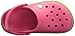 Crocs Unisex-Child Crocband Rainbow Band Clogs, Paradise Pink, 9 Toddler