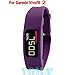 VOMA USA Garmin Vivofit 2 Wristband/Garmin Band/Garmin Vivofit 2 Band/Garmin Wristband/Garmin Bracelet/Garmin replacement band(plum)
