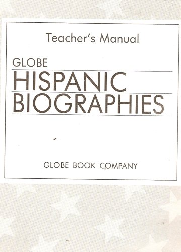 Teacher's Manual for Globe Hispanic Biographies by Steven Otfinoski (Paperback)