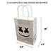 60 Pcs Marshmellow DJ Birthday Party favors - 12 Favor Bags, 24 Balloons, 12 Tattoo Stickers, 12 Bracelets