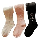 Taiycyxgan Baby Girls Flower Legging Pants 3 Pack Tights Panties Stockings