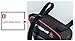 THREEMAO Waterproof Bike Top Tube Bag Cycling Front Frame Bag Mobile Phone Holder ≤ 6” Screen with Water Resistant Zipperthumb 1