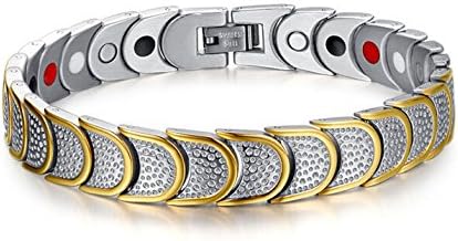 48A "SeaShells" HypoAllergenic Titanium "Holistic" Magnetic Bracelet - 6.5