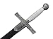 Vulcan Gear Medieval Middle Ages Sword with Matching Scabbard - Choose Your Style