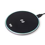 Wireless Charger, Fresh air Wireless Charging Pad Compatible with iPhone 8 Plus/8/X/XS/XS Max, 10W Fast Charger Compatible with Samsung Galaxy S9/S9 Plus/S8 Plus/Note 8/S7, 5W All Qi-Enabled Devices