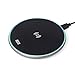 Wireless Charger, Fresh air Wireless Charging Pad Compatible with iPhone 8 Plus/8/X/XS/XS Max, 10W Fast Charger Compatible with Samsung Galaxy S9/S9 Plus/S8 Plus/Note 8/S7, 5W All Qi-Enabled Devices
