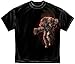 Military T-Shirt Soldier No One Get Left Behind Large Black