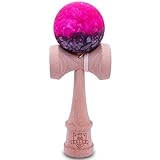 Rubberized Mars Marble Kendama With Extra String