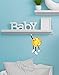 Hanging Emoji Door Wall Sticker Decal. Includes 2 Hanging Emojis. Great as Laptop Stickers, Nursery Room Decor, Light Switch Decals, and Many More. #6097