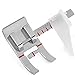 E-SideStep Adjustable Guide Sewing Machine Presser Foot - Fits All Low Shank Snap-On Singer, Brother, Babylock, Euro-Pro, Janome, Kenmore, White, Juki, New Home, Simplicity, Elna and More!