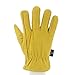 OLSON DEEPAK Sheepskin Gloves Leather gloves Handing workshop Gloves Driving/Riding/Gardening/Farm - Extremely Soft and Sweat-absorbent (Medium)