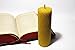 Set of 6 Handmade Beeswax Candles Big Size 10.2in 6.7in and 3.14in Best for Gift and Home Decor 100% Pure Quality