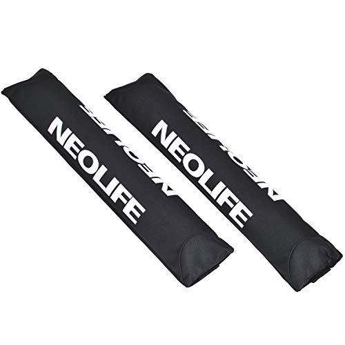 Neolife Car Roof Rack Pads for Surfboard Kayak SUP Snowboard Racks 19inch Long Large Aero Bars [Pair] - Thumbnail 7