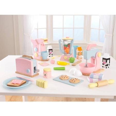 KidKraft Pastel Play Kitchen Accessories 4pk