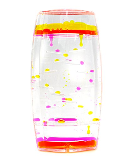 PowerTRC Liquid Motion Timer (Yellow Pink) | Liquid Bubbler | Ooze Tube Timer |