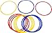 Trademark Innovations Speed and Agility Training Rings with Carrycase (Set of 12), 16