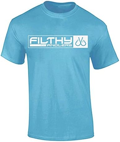 Filthy Anglers Men's Active Fishing American Military Flag T-Shirt - Multiple Colors