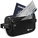Miolle Slim Running Belt for Fitness and Workout, Bounce Free RFID Blocking Money Belt Waist Pack for Men and Women Phone Holder Will Fit All