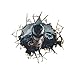 Letitia Matthew 3D Venom Wall Stickers Decal for Kids Room PVC Cartoon Bedroom Wall Decor 45×45 cm, Removable