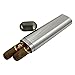 JUJOR Stainless Steel Cigar Case 2 Tube