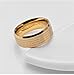 ALEXTINA Men's 8MM Stainless Steel Bible Verse Christian Cross Lord's Prayer Ring Size 10