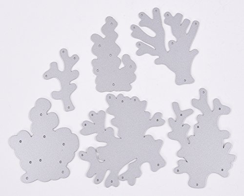 Zeroyoyo Aquatic Plants Cutting Dies Metal Stencil Card Making Scrapbook Template Mould