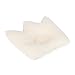 UINSTONE Newborn Baby Pillow in CROWN shape / 100% COTTON Head-shaping Pillow (0-12 Months)