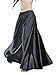Indian Trendy Women's Satin Full Circle Swing Halloween Belly Dance Tribal Skirt