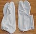 SSJ:Japanese Kimono Socks White Tabi [5.5-7.5/7.5-9.5 ] (7.5-9.5, White)