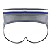 YiZYiF Men's Underwear Mesh Open Butt Briefs Jockstrap Bikinis Panty Grey Small