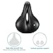 INBIKE Most Comfortable Bicycle Seat, Foam Padded Breathable Big Bike Seat for Men