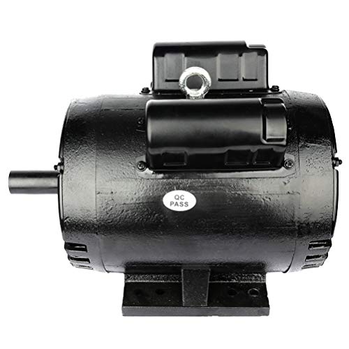 ECCPP 5 HP Single Phase Air Compressor Electric Motor 184T Frame 60 HZ Frequency 1750 RPM 28.5-27.0 A 1-1/8" Keyed shaft - Thumbnail 5