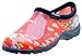 Sloggers Women's Waterproof Rain and Garden Shoe with Comfort Insole, Paisley Red, Size 8, Style 5104RD08