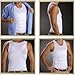 Frogwill Mens Posture Correction/support/pain Relief Slimming Body Vest Shirt (XL, Black-new)