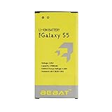 BEBAT 2900mAh Replacement Battery for Samsung Galaxy S5 G9006 G9008 G9009 I9006 G900