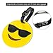 Travel Luggage Tags,10 pack Emoji Suitcase Travel ID Label Tags Holders For Luggage Travel Gears Gifts Identifier Tags