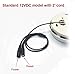 WiFi Spy Camera Hidden in a Fake Smoke Detector, Spycam with P2P Remote Viewing, Recording and Notification (12VDC, Side-Down View) WF-404H