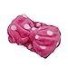 Shintop Sweet Super Soft Caroset Polka Dots Wash Cosmetic Headband Hairlace (Rose Polka dots)