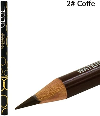 GREATSTYLER Eyebrow Makeup Kits, Eyebrow Pencil Drawing 0.2ounce + Eyebrow Trimmer + Soft Eyebrow Stencil for Green Hand (2# Coffee)