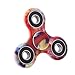 DSSY Tri Hand Spinner EDC Focus Fidget Finger Spinner Hand Toys for Relieving ADHD, Anxiety, Boredom (O Multicolor)