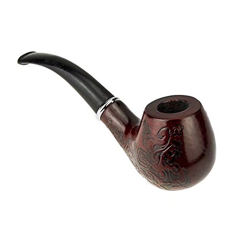 Paddsun Classic Wooden Durable Tobacco Smoking Pipe - Thumbnail 5
