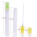 MUB Travel Refillable Small Glass Perfume Bottles 0.3 oz Essentials Frosting Spray Sample 10ml Mini Atomizer Sample Vials Christmas Day Gift