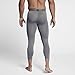 Nike Men's Pro 3qt Tight (Carbon Heather/Dark Grey/Black, Medium)