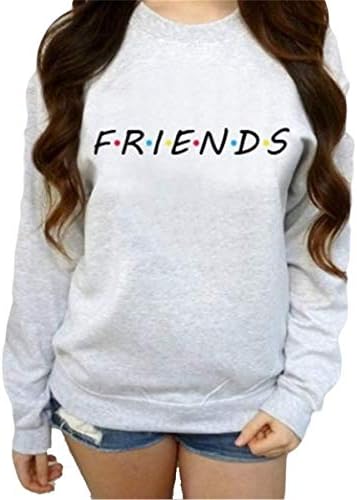 MCieloLuna Women's Casual Friends TV Show Pullover Sweatshirt