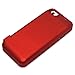 iPhone 5 / 5S / 5C / SE Battery Case , AexPower Upgraded 4800mah External Battery Backup Charger Case Protective Cover Juice Power Bank Charging Case for iPhone SE / 5S / 5C / 5- Red